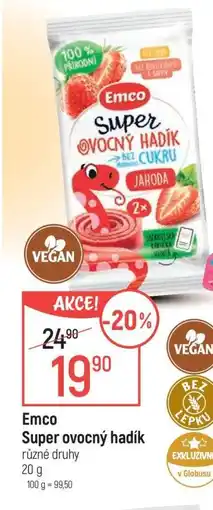 Globus EMCO SUPER OVOCNÝ HADÍK nabídka