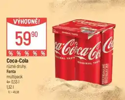 Globus Coca-Cola různé druhy, Fanta nabídka