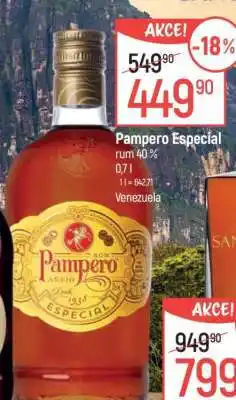 Globus Pampero Especial nabídka