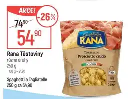 Globus Rana Těstoviny nabídka