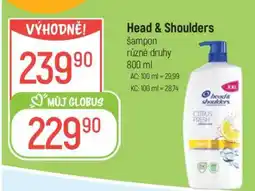 Globus HEAD& SHOULDERS Šampon nabídka