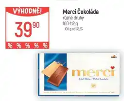 Globus Merci Čokoláda nabídka