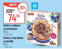 Globus Koláč s mákem a švestkami nabídka