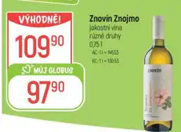 Globus Znovín Znojmo nabídka