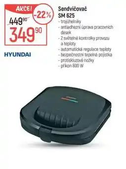Globus Sendvičovač SM 625 nabídka