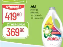 Globus Ariel prací gel 60 dávek nabídka