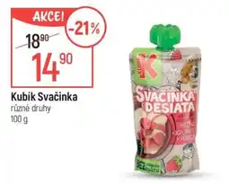 Globus Kubík Svačinka nabídka
