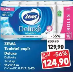 Kaufland ZEWA Toaletni papir nabídka