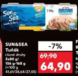 Kaufland SUN&SEA Tuňák nabídka