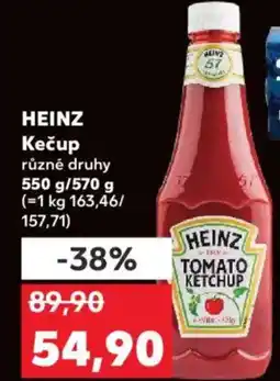 Kaufland HEINZ Kečup nabídka