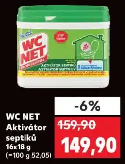 Kaufland WC NET Aktivátor septiků nabídka