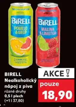 Kaufland BIRELL Nealkoholický nápoj z piva nabídka