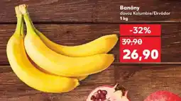 Kaufland Banány dovoz Kolumbie/Ekvádor nabídka