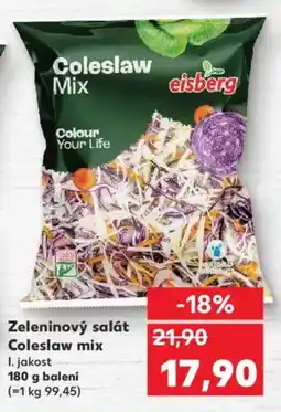 Kaufland Zeleninový salát Coleslaw mix nabídka