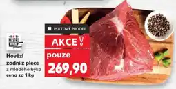 Kaufland Hovězí zadní z plece nabídka