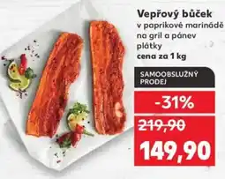 Kaufland Vepřový bůček nabídka