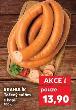Kaufland KRAHULIK Točený salám s kapií nabídka