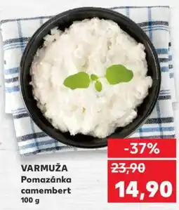 Kaufland VARMUŽA Pomazánka camembert nabídka