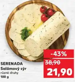 Kaufland SERENADA Salámový sýr nabídka