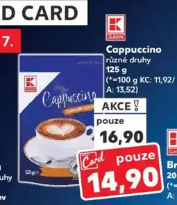 Kaufland Cappuccino nabídka