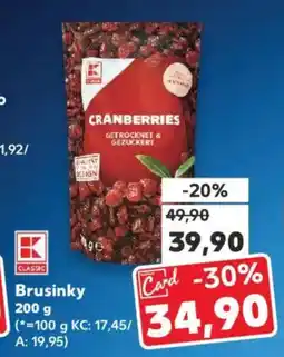 Kaufland Brusinky nabídka