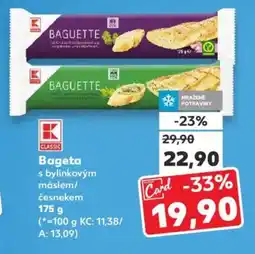 Kaufland Bageta nabídka