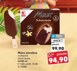 Kaufland Maxx zmrzlina nabídka
