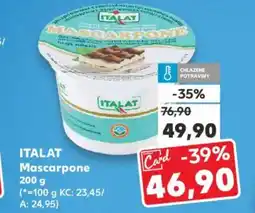 Kaufland ITALAT Mascarpone nabídka