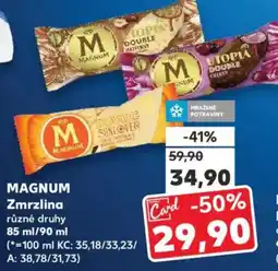 Kaufland MAGNUM Zmrzlina nabídka