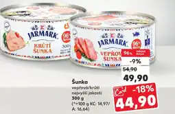 Kaufland Šunka vepřová/krůtí nejvyšší jakosti nabídka