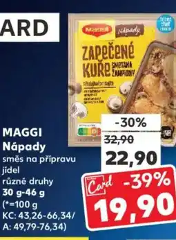 Kaufland MAGGI Nápady směs na přípravu jídel nabídka