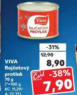 Kaufland VIVA Rajčatový protlak nabídka