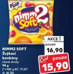 Kaufland NIMM2 SOFT Žvýkací bonbóny nabídka