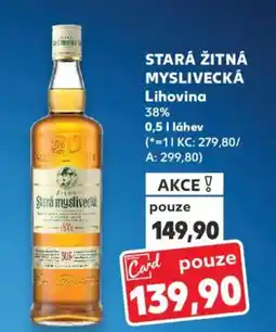 Kaufland STARÁ ŽITNÁ MYSLIVECKÁ Lihovina 38% nabídka