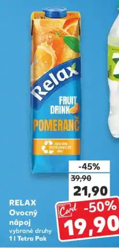Kaufland RELAX Ovocný парој nabídka