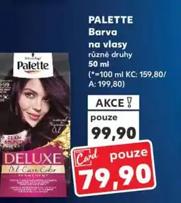 Kaufland PALETTE Barva na vlasy nabídka