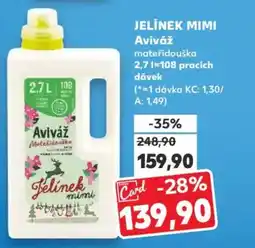 Kaufland JELÍNEK MIMI Aviváž mateřídouška nabídka