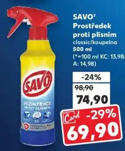 Kaufland SAVO² Prostředek proti plísním nabídka