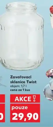 Kaufland Zavařovací sklenice Twist nabídka