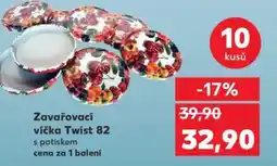 Kaufland Zavařovací víčka Twist 82 nabídka