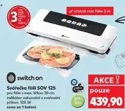 Kaufland Svářečka fólií SOV 125 nabídka