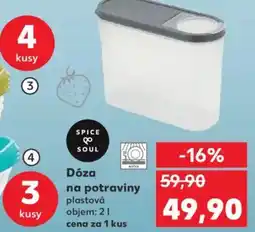 Kaufland Dóza na potraviny nabídka