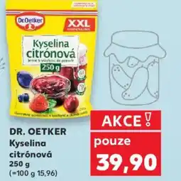 Kaufland DR. OETKER Kyselina citrónová nabídka