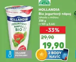 Kaufland HOLLANDIA Bio jogurtový nápoj nabídka