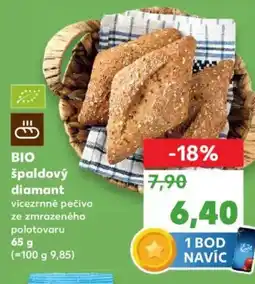 Kaufland BIO špaldový diamant nabídka