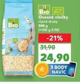 Kaufland Ovesné vločky nabídka