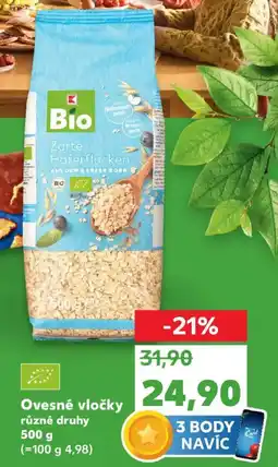 Kaufland Ovesné vločky nabídka