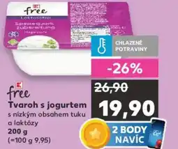 Kaufland Tvaroh s jogurtem nabídka