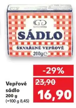 Kaufland Vepřové sádlo nabídka