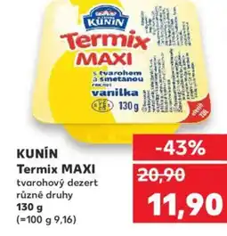 Kaufland KUNIN Termix MAXI nabídka